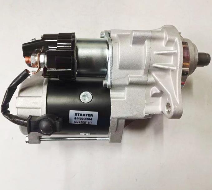 XIN YOU 81100 3384 Jump OEM Starter Motor 24V 4.5KW Anti Erosion 0